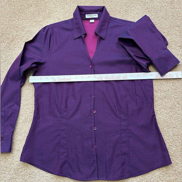 💜🩷 Coldwater Creek No Iron Blouse 🩷💜 - Picture 5 of 8